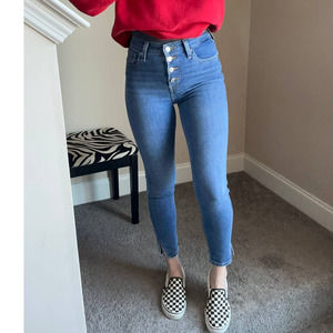 Levi's 721 high rise skinny ankle, size 26